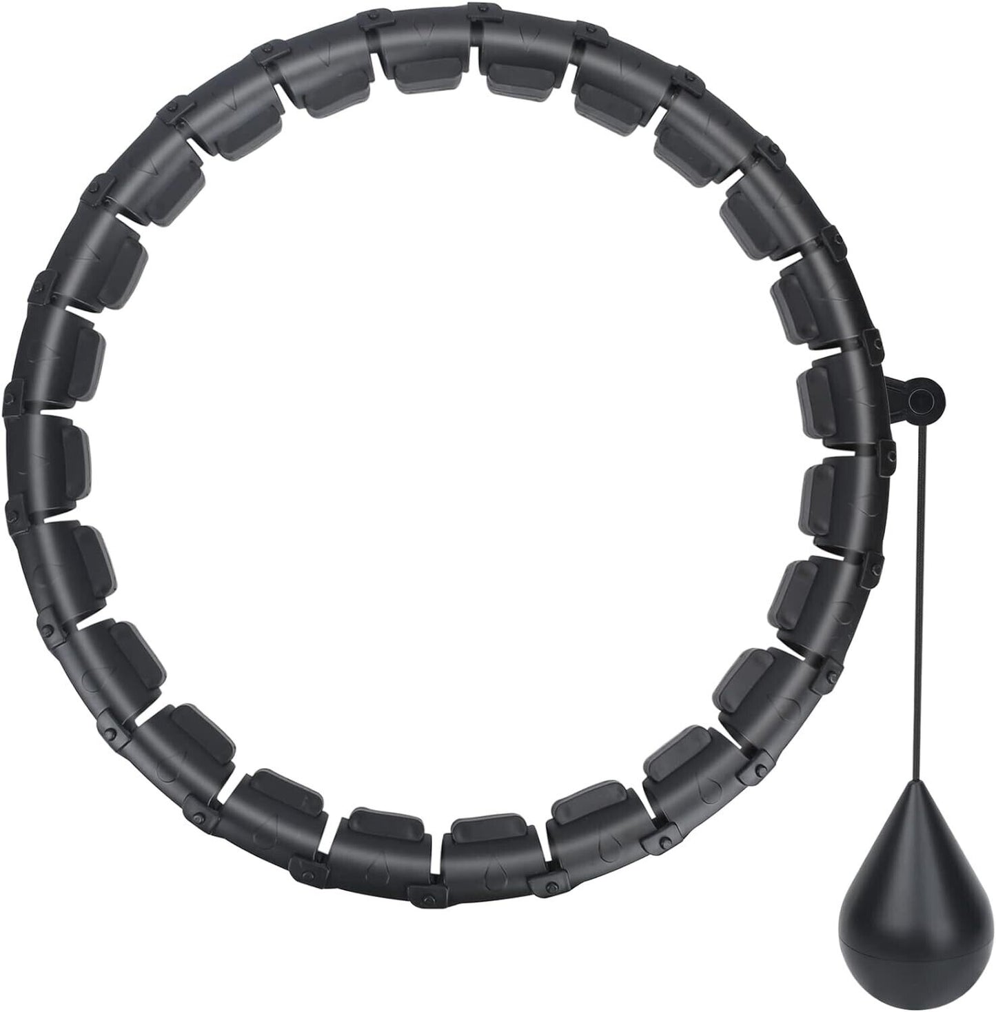 24 Knots Weighted Hula Hoop Adult Smart Hula Hoop Thin Waist Fitness Weight Loss