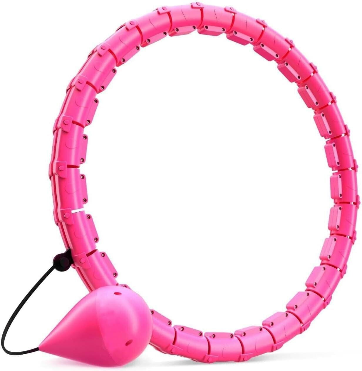 24 Knots Weighted Hula Hoop Adult Smart Hula Hoop Thin Waist Fitness Weight Loss