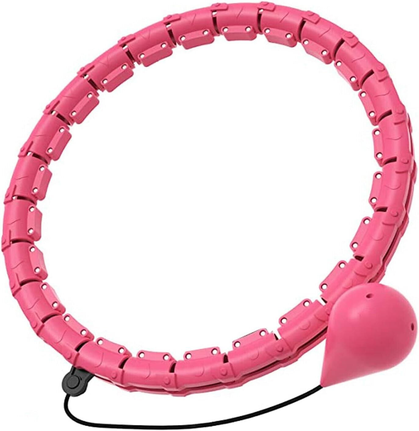 24 Knots Weighted Hula Hoop Adult Smart Hula Hoop Thin Waist Fitness Weight Loss